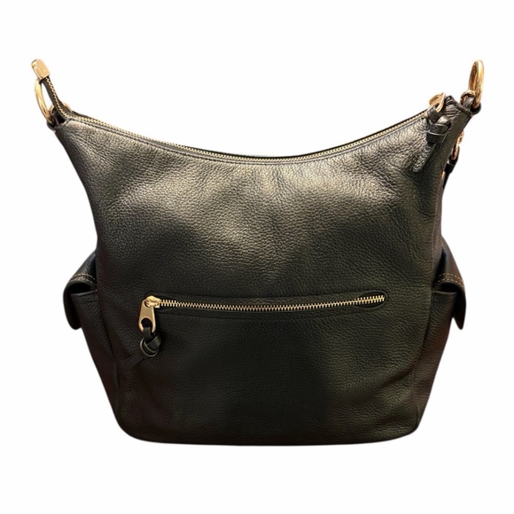 Coach Pennie Black Leather Shoulder Bag - Picture 8 of 10